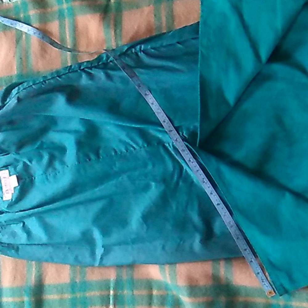 🗽TURQUOISE Suede LEATHER Vintage Skirt MAXI COOL  Sz Medium - Picture 4 of 16